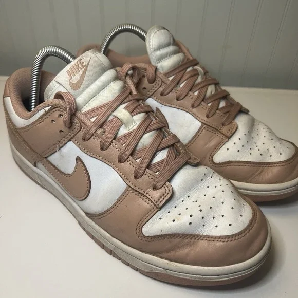 Nike Dunk Low Rose Whisper Women's Shoes Sneaker 9.5 White Pink Mauve DD1503-118 - Picture 4 of 9